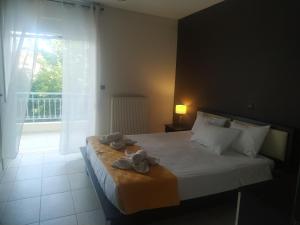 Posteľ alebo postele v izbe v ubytovaní Holiday Nest & parking
