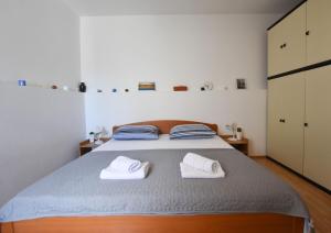 Postel nebo postele na pokoji v ubytování Apartment Murva