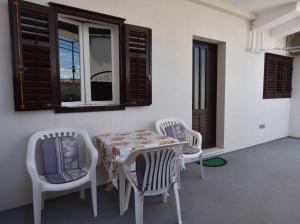 Balkón nebo terasa v ubytování Apartment Murva