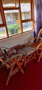 Istumisnurk majutusasutuses Le Tai Village Homestay