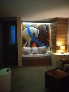 Posteľ alebo postele v izbe v ubytovaní Apartmani Ilena