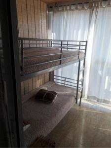 Łóżko lub łóżka w pokoju w obiekcie Apartamento con 2 stanze letto