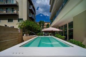 Bazén v ubytování Hotel Cristallo nebo v jeho okolí