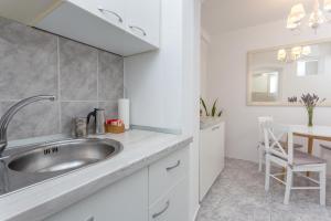 Kuchyň nebo kuchyňský kout v ubytování Apartment Petric, old town Hvar + 37 fotografií