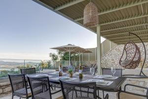 Balkón nebo terasa v ubytování Bolla D'Oro Luxury Villas