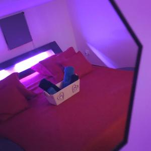 Кровать или кровати в номере Maison avec jacuzzi