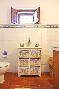 Kylpyhuone majoituspaikassa Monte Pinheiro