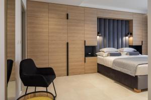 Postel nebo postele na pokoji v ubytování Luxury rooms Unicus I, II, IV
