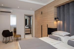 Postel nebo postele na pokoji v ubytování Luxury rooms Unicus I, II, IV
