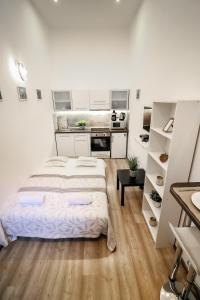 Kuchyňa alebo kuchynka v ubytovaní Real Apartments Klauzál II