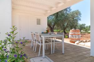 Patio alebo iná vonkajšia časť ubytovania Pietra800