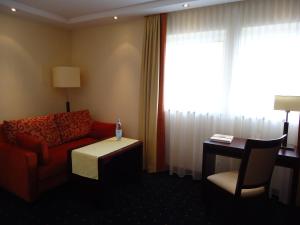 Posezení v ubytování Akzent Hotel Löwen