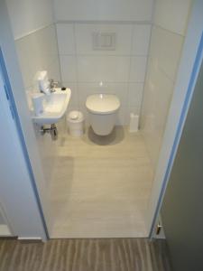 Koupelna v ubytování Akzent Hotel Löwen