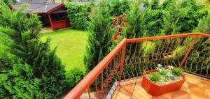 A garden outside Privat Ivan
