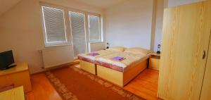 A bed or beds in a room at Privat Ivan