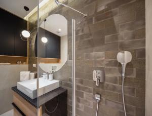 Koupelna v ubytování Luxury rooms Unicus I, II, IV