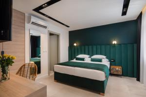 Postel nebo postele na pokoji v ubytování Luxury rooms Unicus I, II, IV