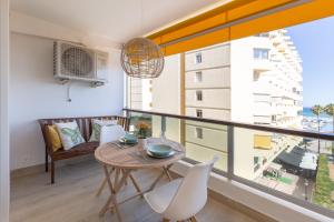 Balkón alebo terasa v ubytovaní Apartamento junto al Faro .Marbella centro.Vistas mar y el puerto.
