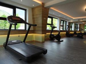 Fitness centrum a/nebo fitness zařízení v ubytování Seminar- & Sporthotel Freunde der Natur