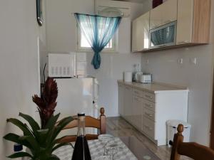 Kuchyň nebo kuchyňský kout v ubytování Apartment Vidovic