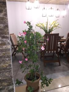 Area soggiorno di Guest House Smile