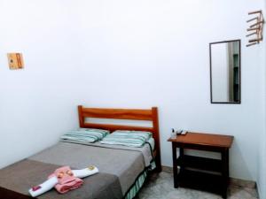 Postel nebo postele na pokoji v ubytování Pousada e Hostel Chapada Suites