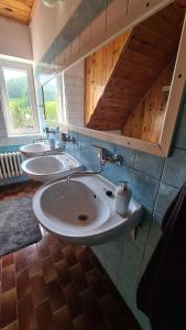 Een badkamer bij Chata Viktorka