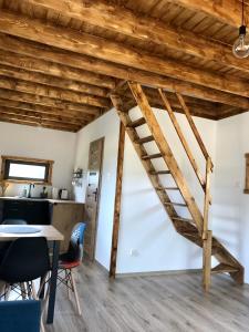 Fotografie z fotogalerie ubytování Sworna łąka z zewnętrznym SPA- sauna, jacuzzi, balia v destinaci Swornegacie