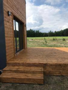 Fotografie z fotogalerie ubytování Sworna łąka z zewnętrznym SPA- sauna, jacuzzi, balia v destinaci Swornegacie