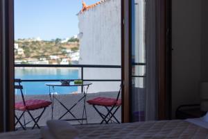 En balkon eller terrasse på Virginia's house