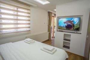 TV in/ali zabaviščno središče v nastanitvi Hotel Pavlović