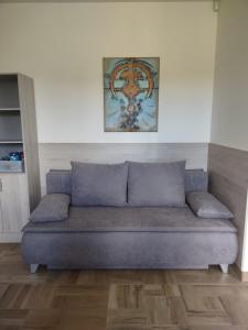 Χώρος καθιστικού στο Apartmány Stráň