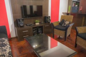 Departamento del Boulevard的电视和/或娱乐中心