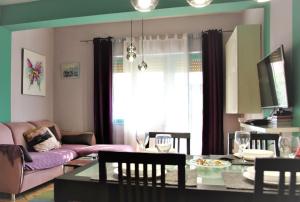Posezení v ubytování Zadar Apartman Kristijan