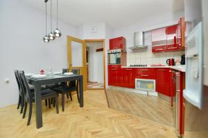 Kuchyň nebo kuchyňský kout v ubytování Zadar Apartman Kristijan