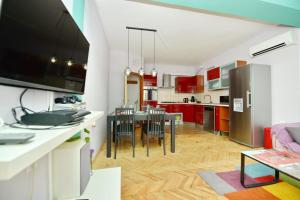 Kuchyň nebo kuchyňský kout v ubytování Zadar Apartman Kristijan