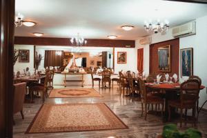 Posezení v ubytování Villa Olympia