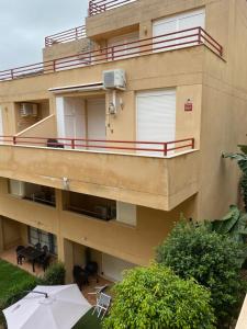 Balkón alebo terasa v ubytovaní Apartamento Beach