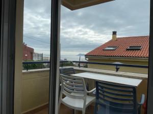 Balkon lub taras w obiekcie Portosín -Suites