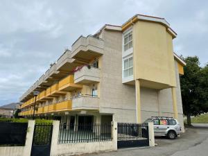 Budynek, w którym mieści się apartament