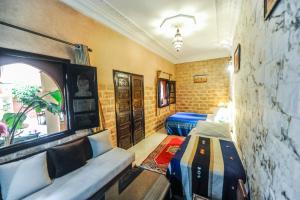 Posezení v ubytování Riad Errabii & Spa + 37 fotografií