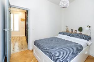 Apartamentos PROGRESO客房内的一张或多张床位