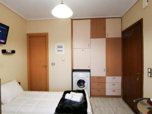 TV a/nebo společenská místnost v ubytování Serenity LX Apartments