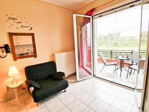 Posezení v ubytování Serenity LX Apartments