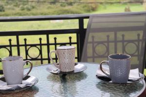 Balkón nebo terasa v ubytování Serenity LX Apartments