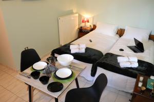 Posezení v ubytování Serenity LX Apartments
