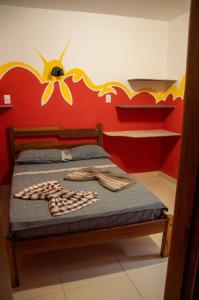 Chapada Backpackers Hostel Agência客房内的一张或多张床位