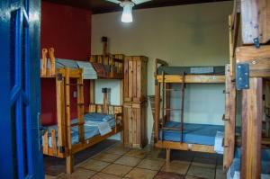 Chapada Backpackers Hostel Agência客房内的一张或多张床位