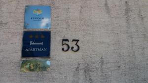 Certifikát, hodnocení, plakát nebo jiný dokument vystavený v ubytování Apartment Deni