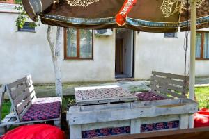 Posezení v ubytování Mebo House